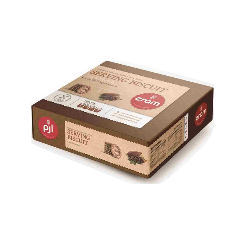 بیسکویت جعبه کاکائویی 400 گرم ارم