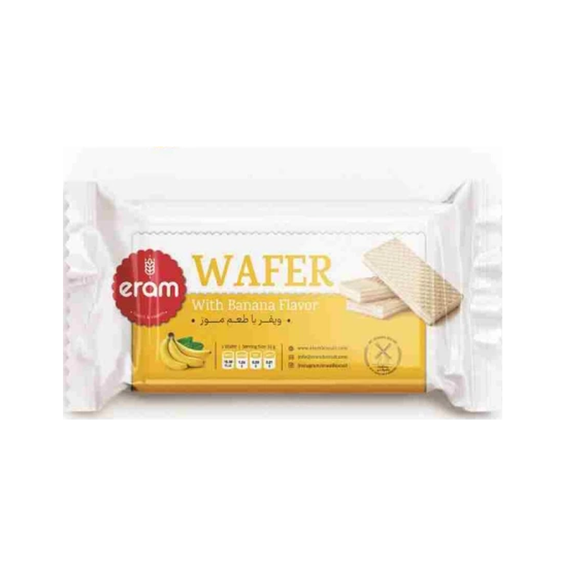 ویفر موز 30 گرم ارم (144 عددی)