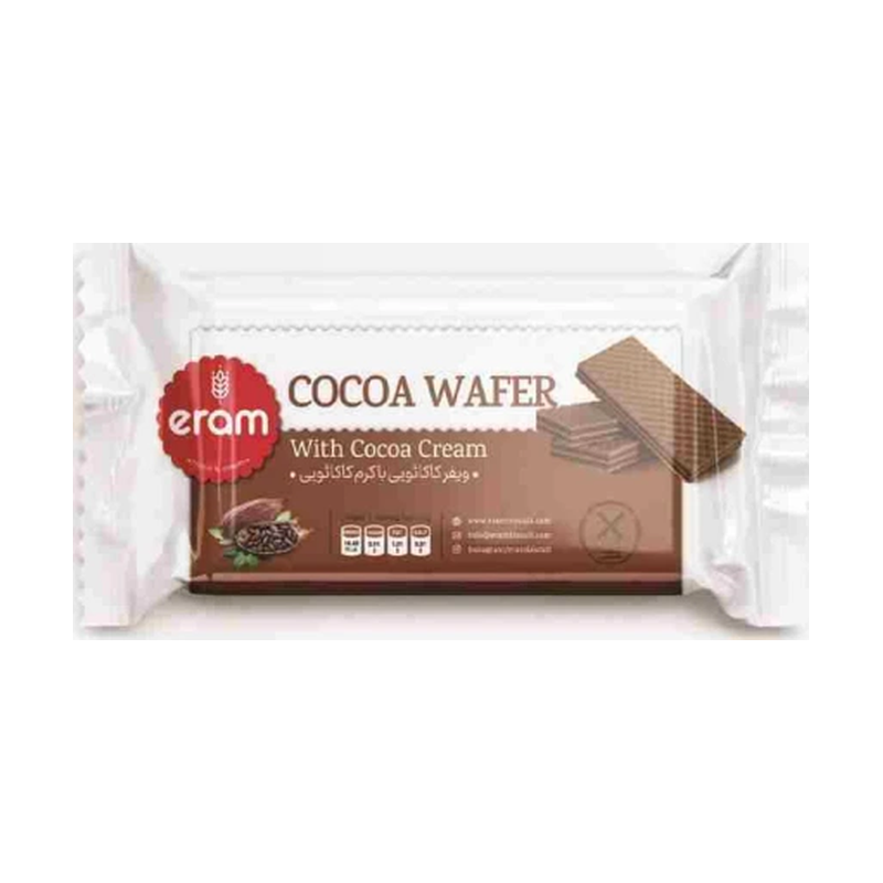 ویفر کاکائویی 30 گرم ارم (144 عددی)