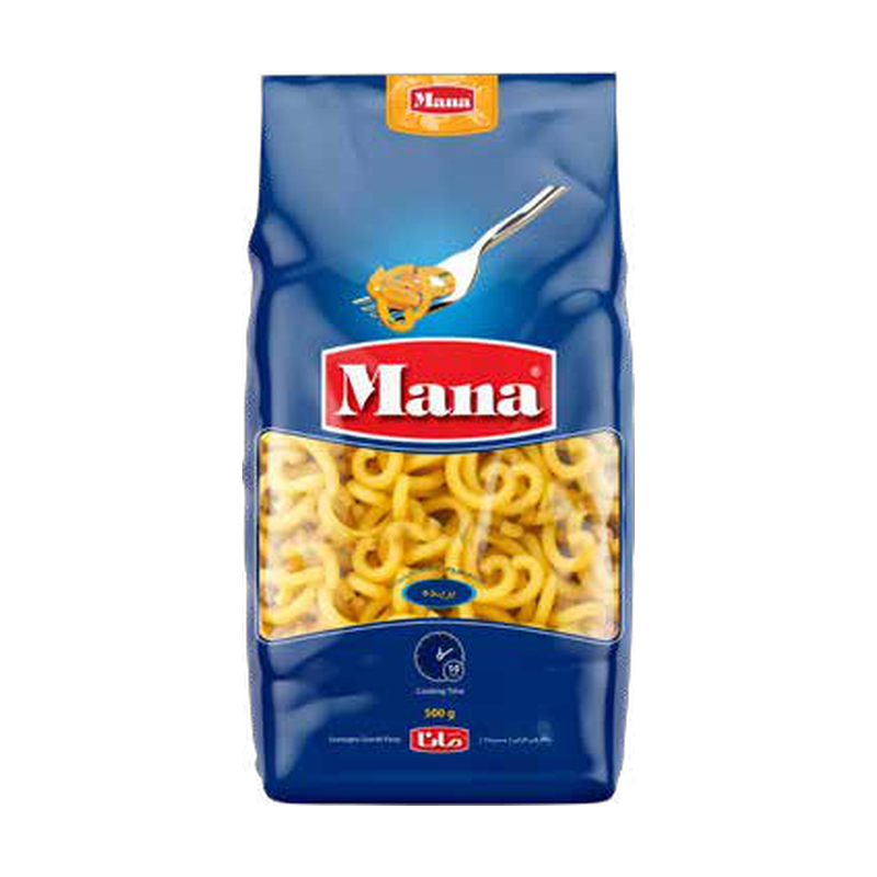 پاستا بریده 500 گرم مانا
