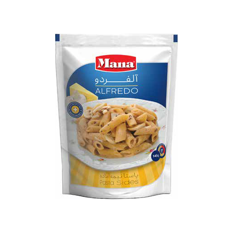 پاستا نیمه آماده آلفردو 145 گرم مانا