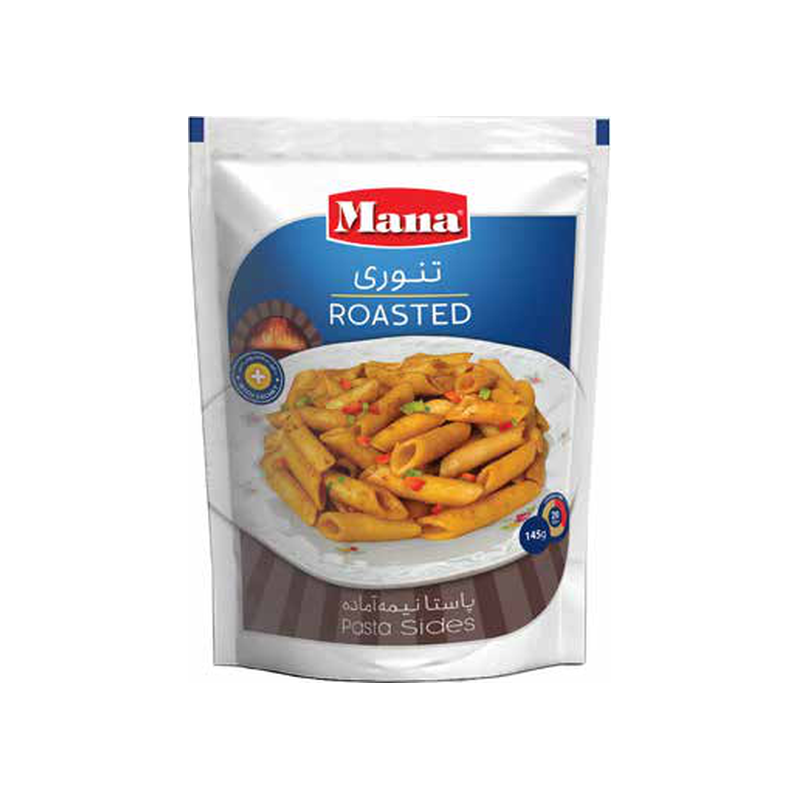پاستا نیمه آماده تنوری 145 گرم مانا
