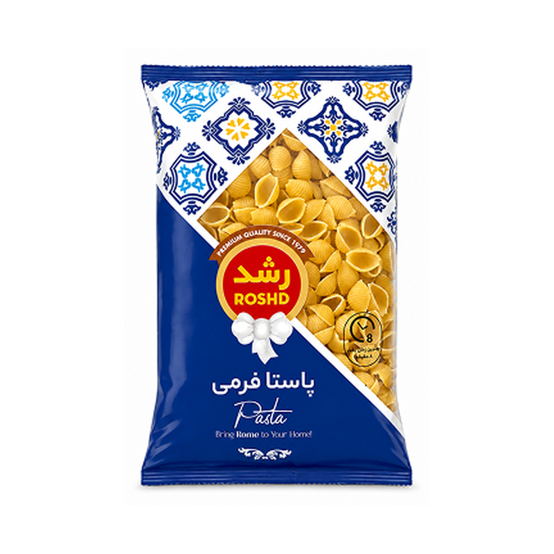 ماکارونی گوش ماهی ۵۰۰ گرم رشد