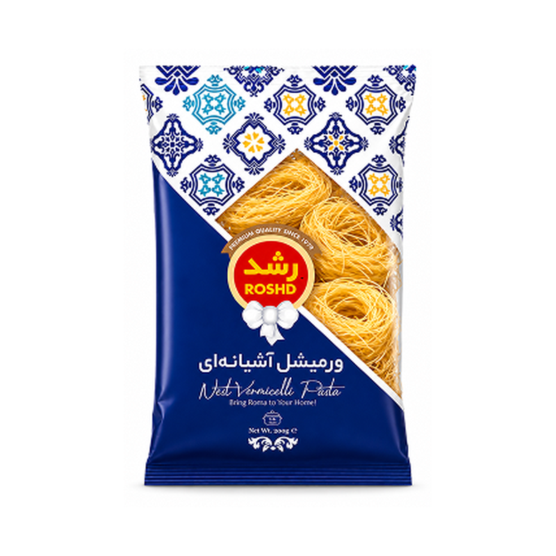 ورمیشل کلافی آشیانه ای رشد